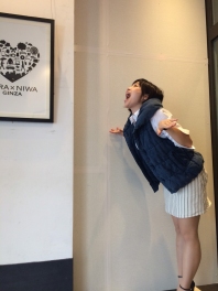 【ブログ-銀座】食育子がタロイモ粉食べて食欲子に！？