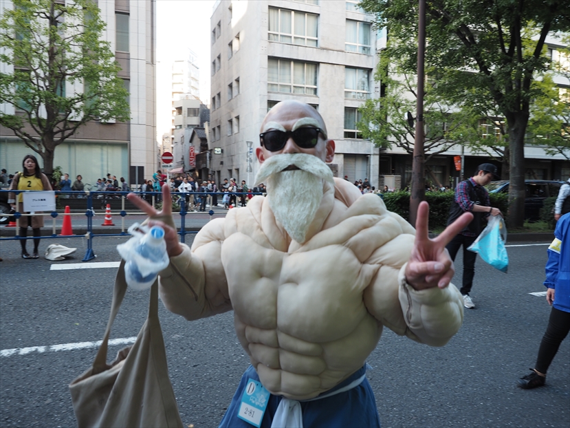 亀仙人のコスプレ