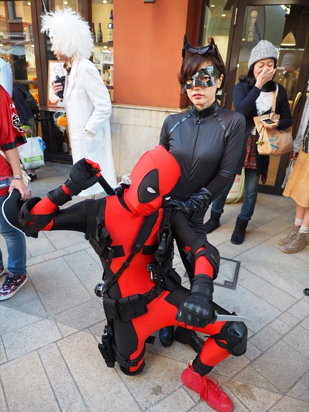 キャットウーマンのコスプレ画像