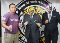 初代タイガーマスクが旗揚げ10周年大会そして病状について記者会見を開催